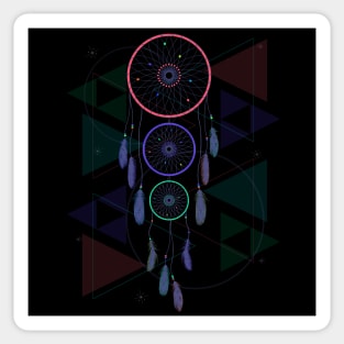 Psychedelic Dreamcatcher Ambiance Sticker